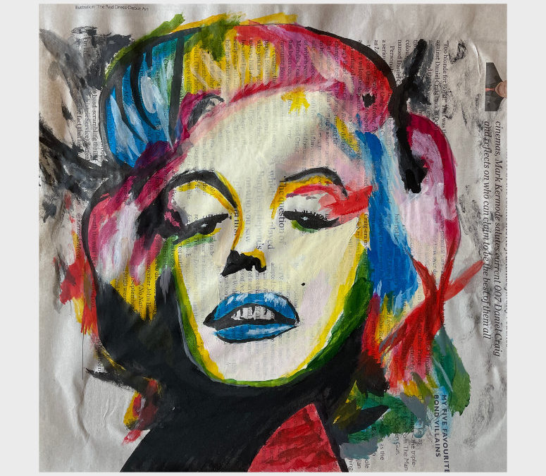 Pop-Art Marilyn
