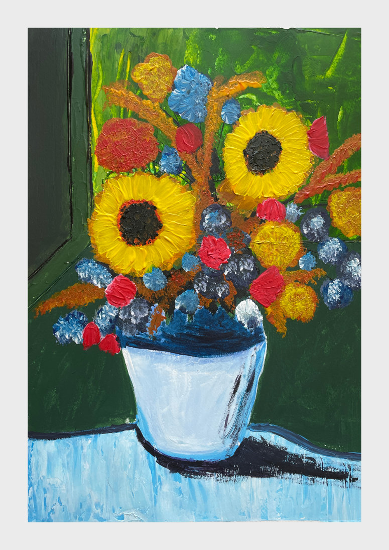 Matisse Flowers In A Vase Matisse Flowers In A Vase