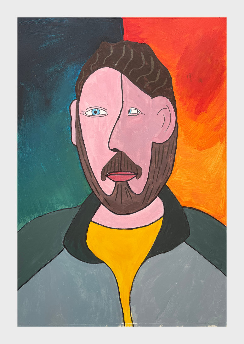 Jecasso Self Portrait