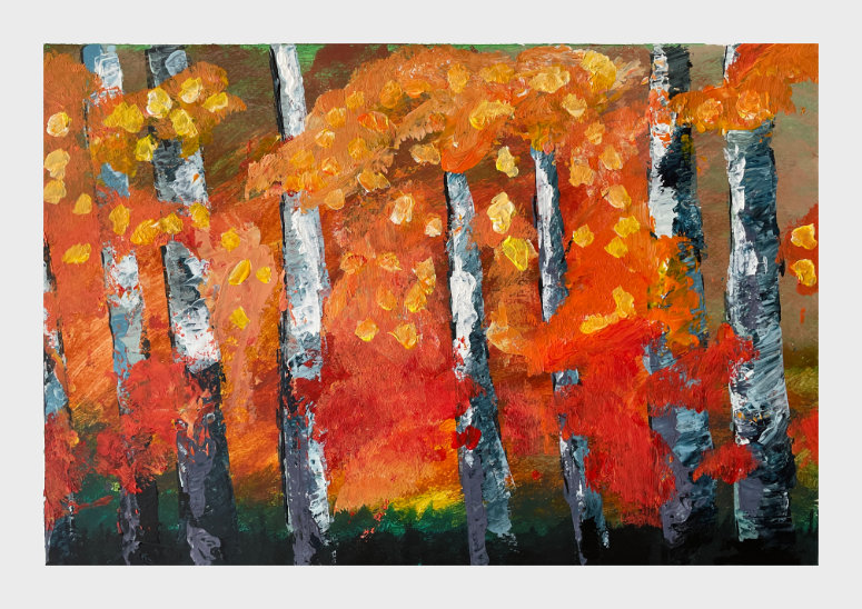 Autumnal Beech Woods